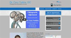 Desktop Screenshot of caryyurkiw.com